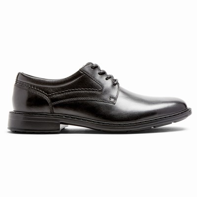 Sapatos Oxfords Rockport Parsons Plain Toe Homem Pretas PT-43895